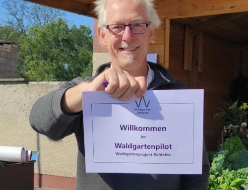 Eröffnungsfeier unseres Waldgartenprojektes in Rehfelde!
